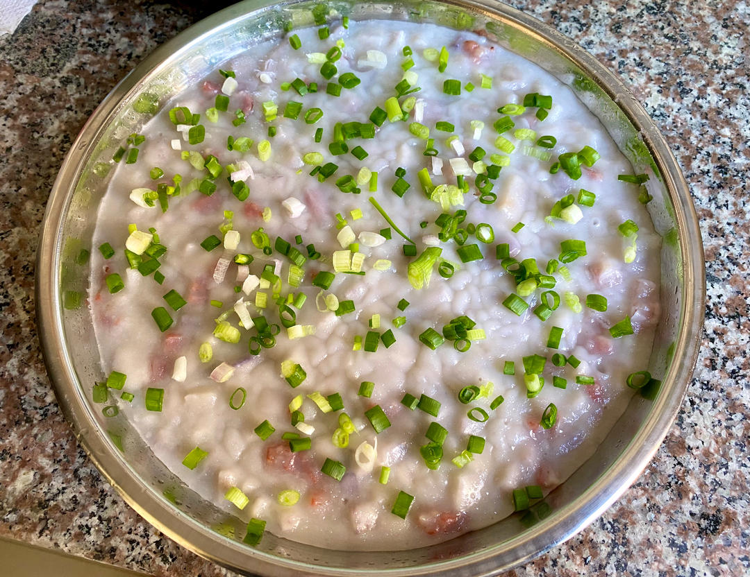 咸香软糯、食过返寻味的广式传统芋头糕