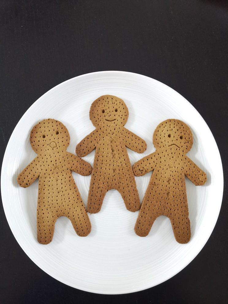 圣诞节的美食—姜饼人