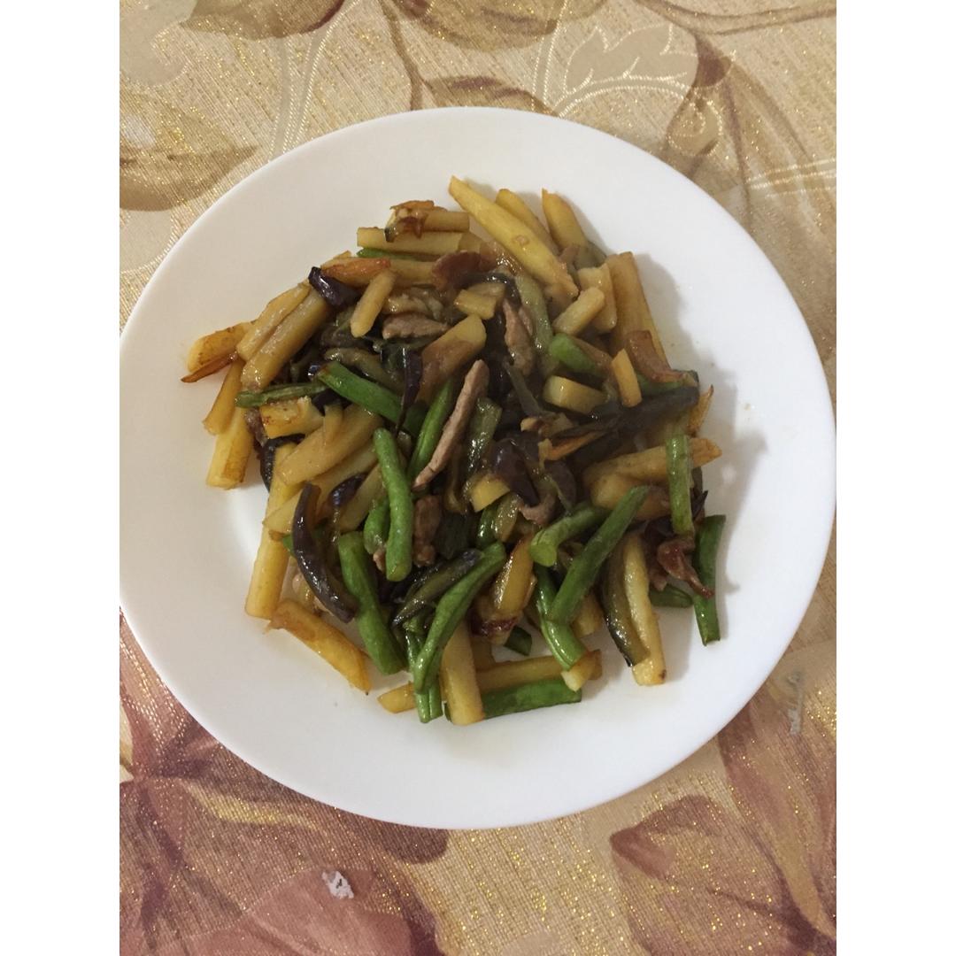 茄子豆角