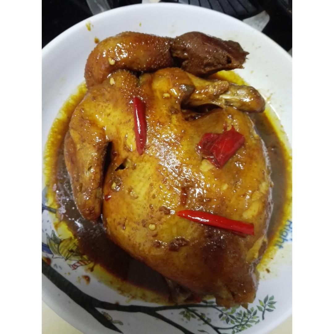 简易版电饭煲烤鸡