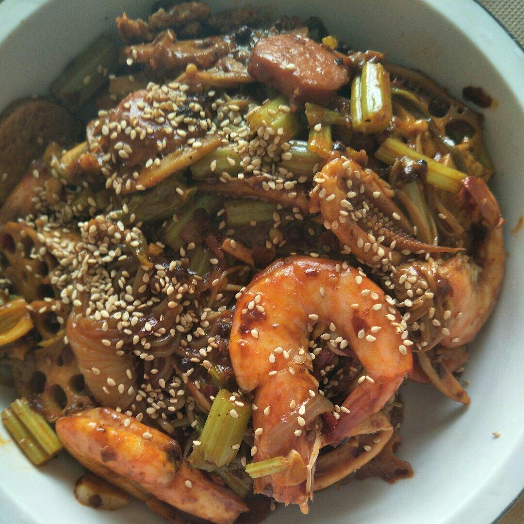 夏天summersunshine做的麻辣香锅