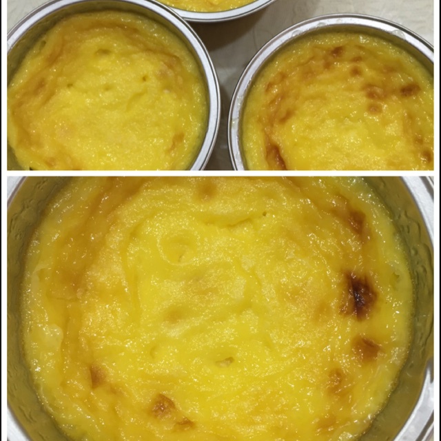 Crèmebrulée。法式烤布雷。焦糖布丁。