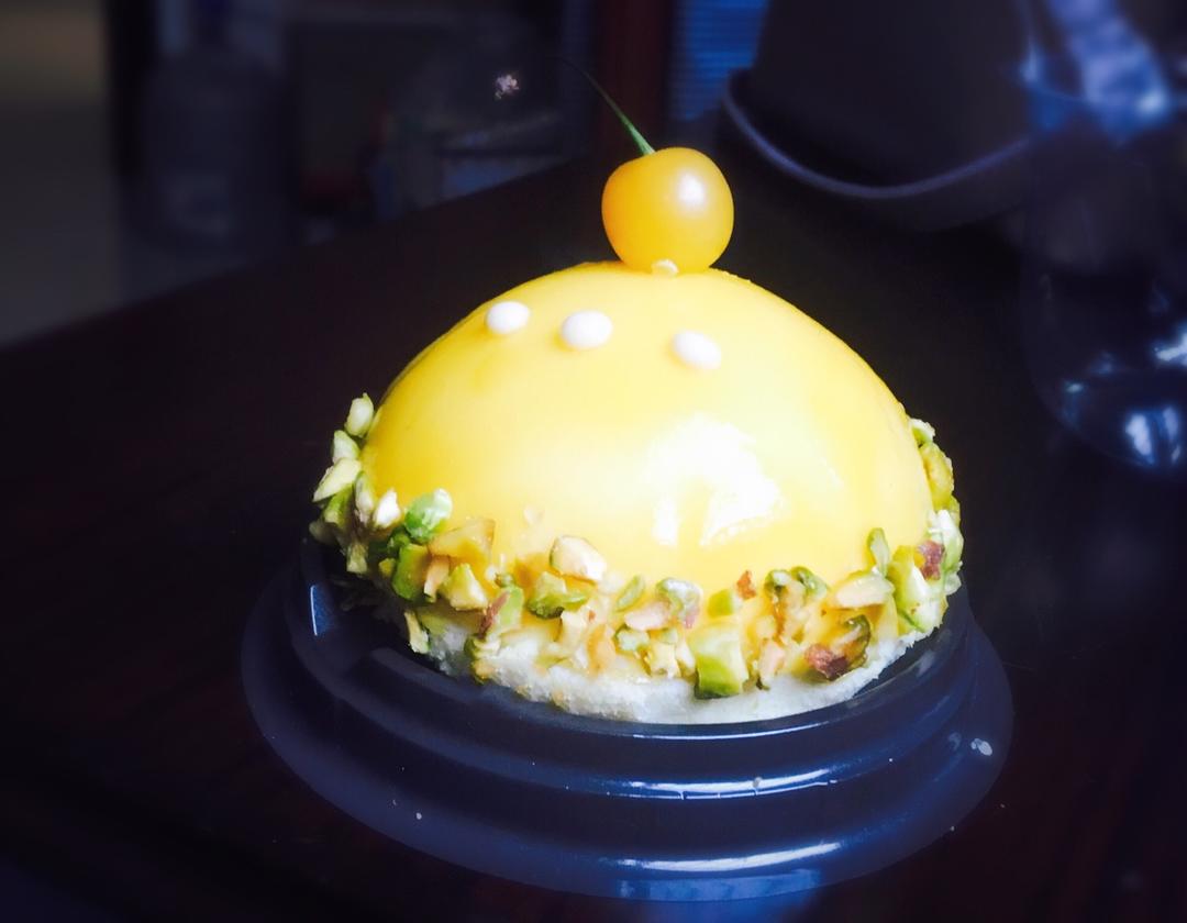#拼颜值 也拼实力#Hakuna Matata-百香果芒果配椰子慕斯
