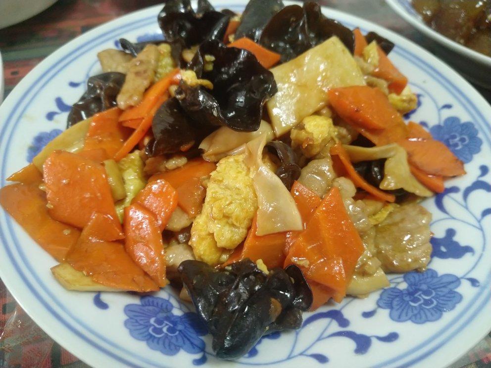 用水也可以滑肉——木须肉