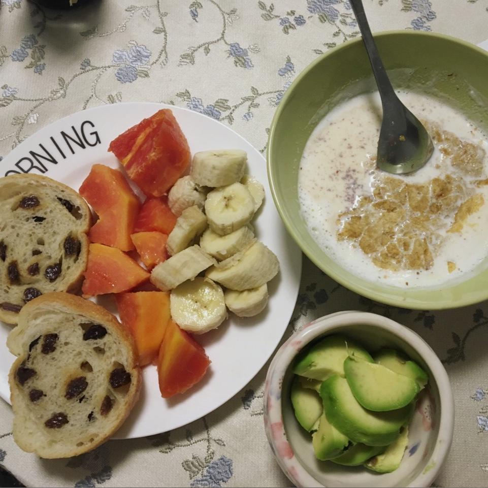 早餐水果燕麦