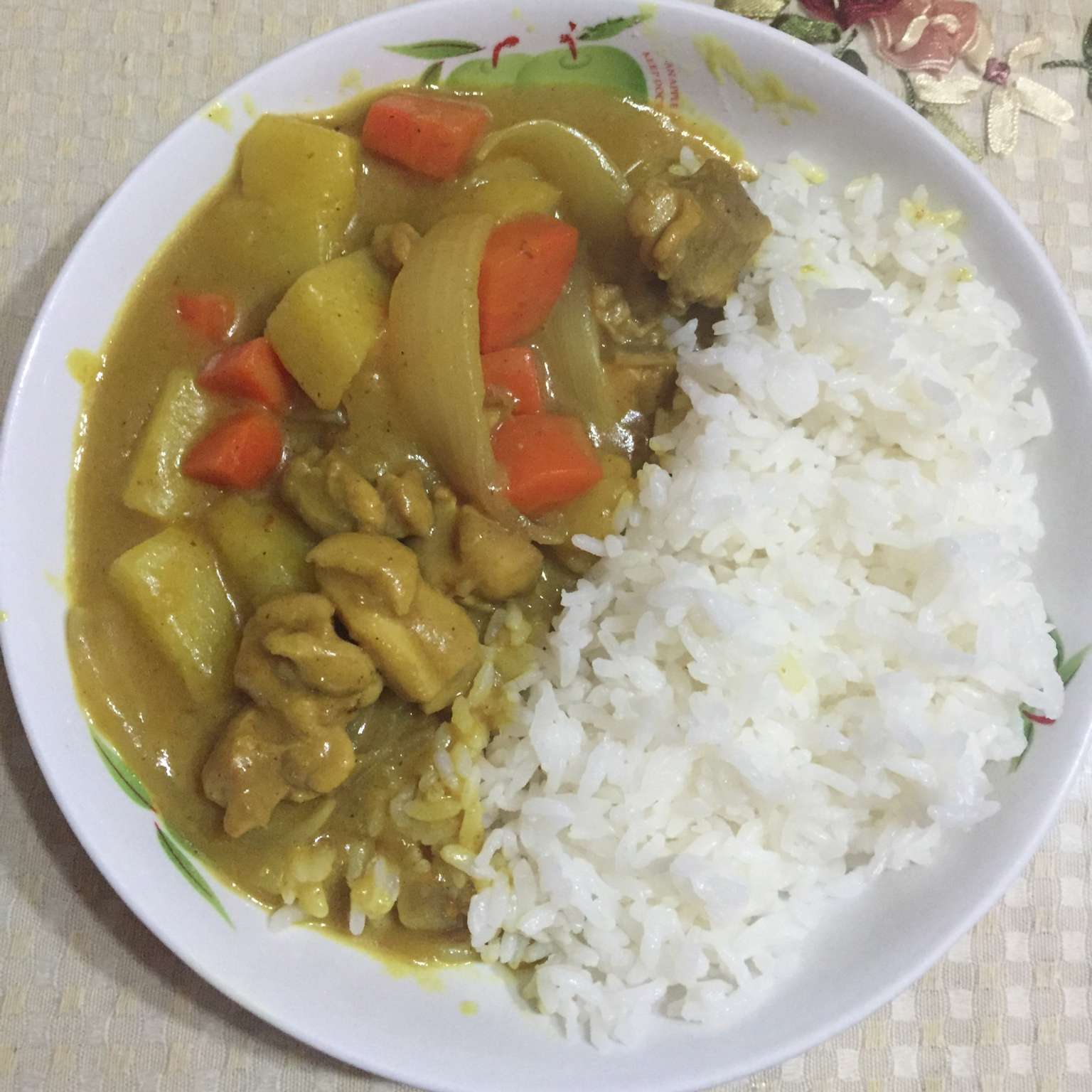 咖喱鸡饭