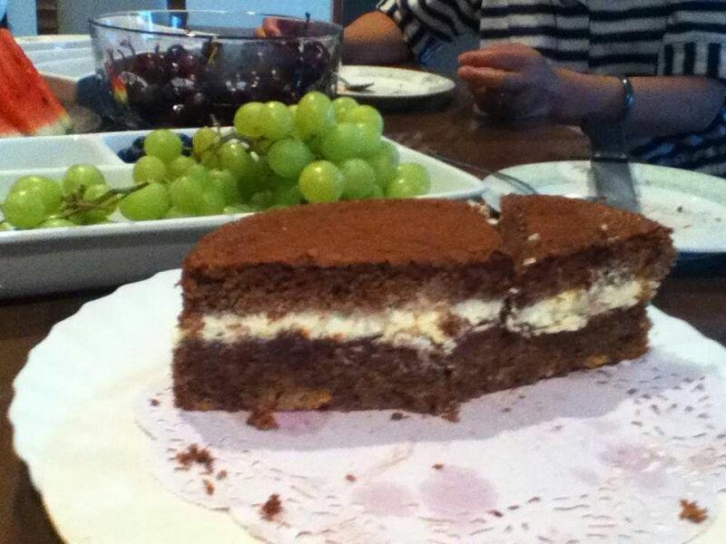 巧克力榛子cake的做法