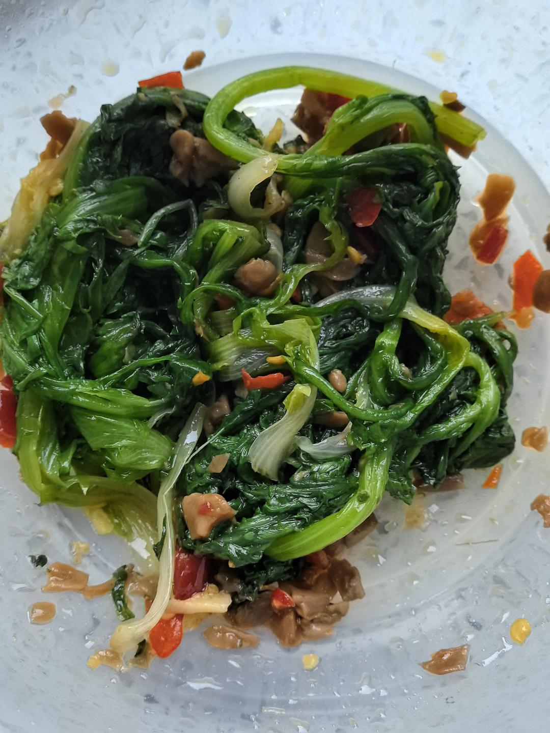 微波炉生菜