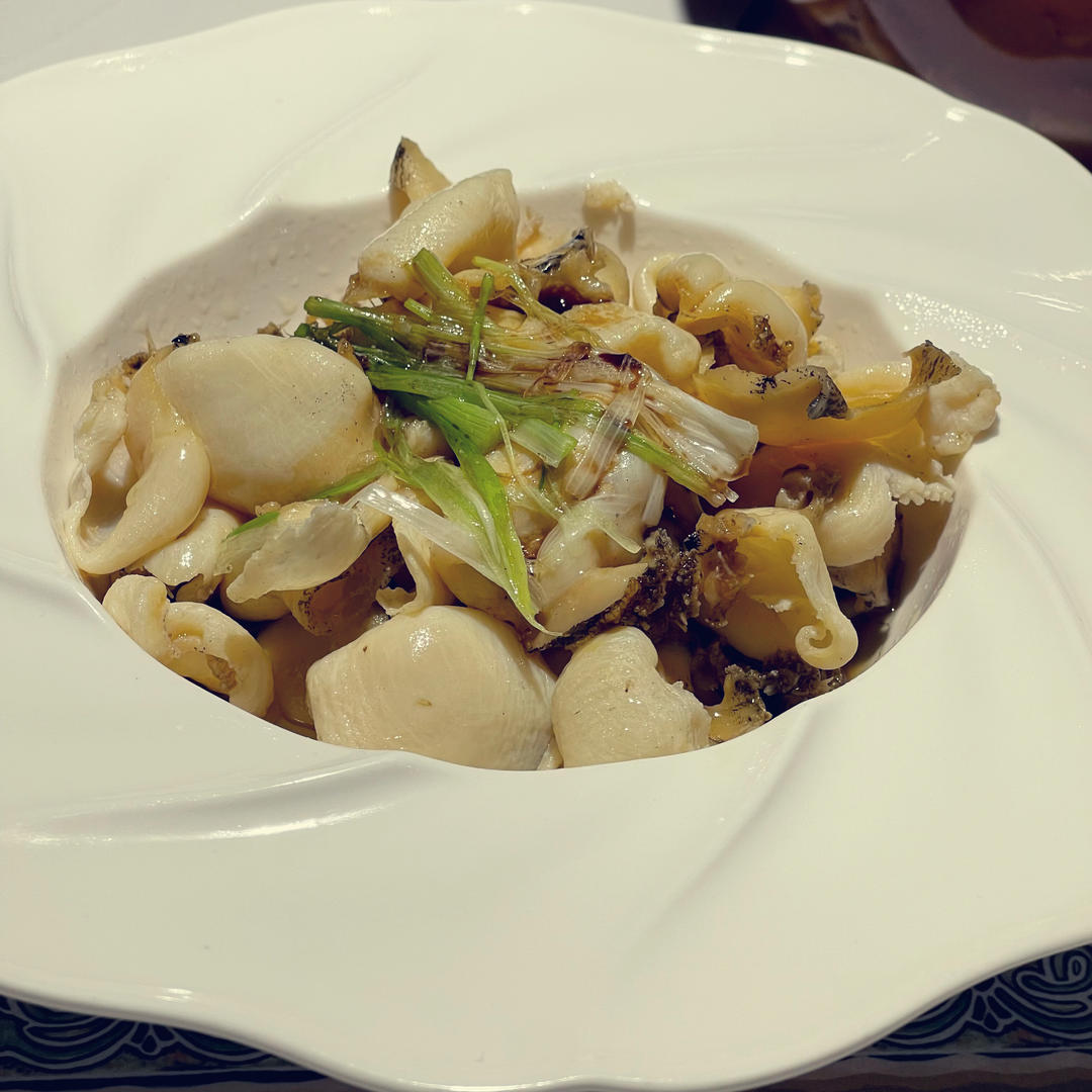 葱油鲍鱼片