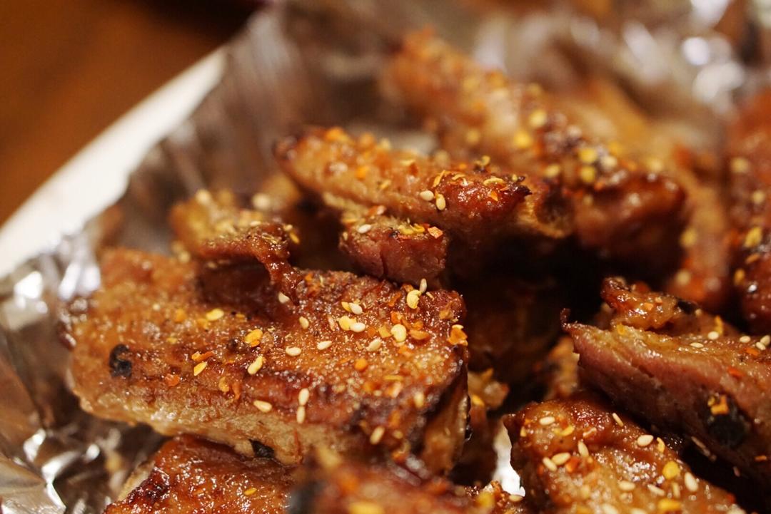 锡纸烤排骨