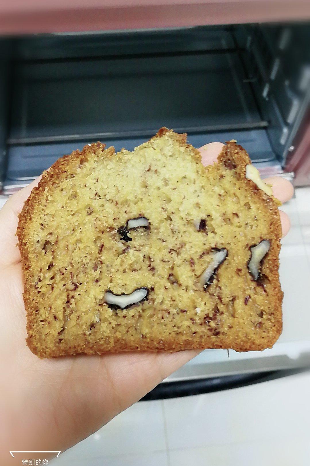 星巴克香蕉核桃蛋糕（Banana loaf）