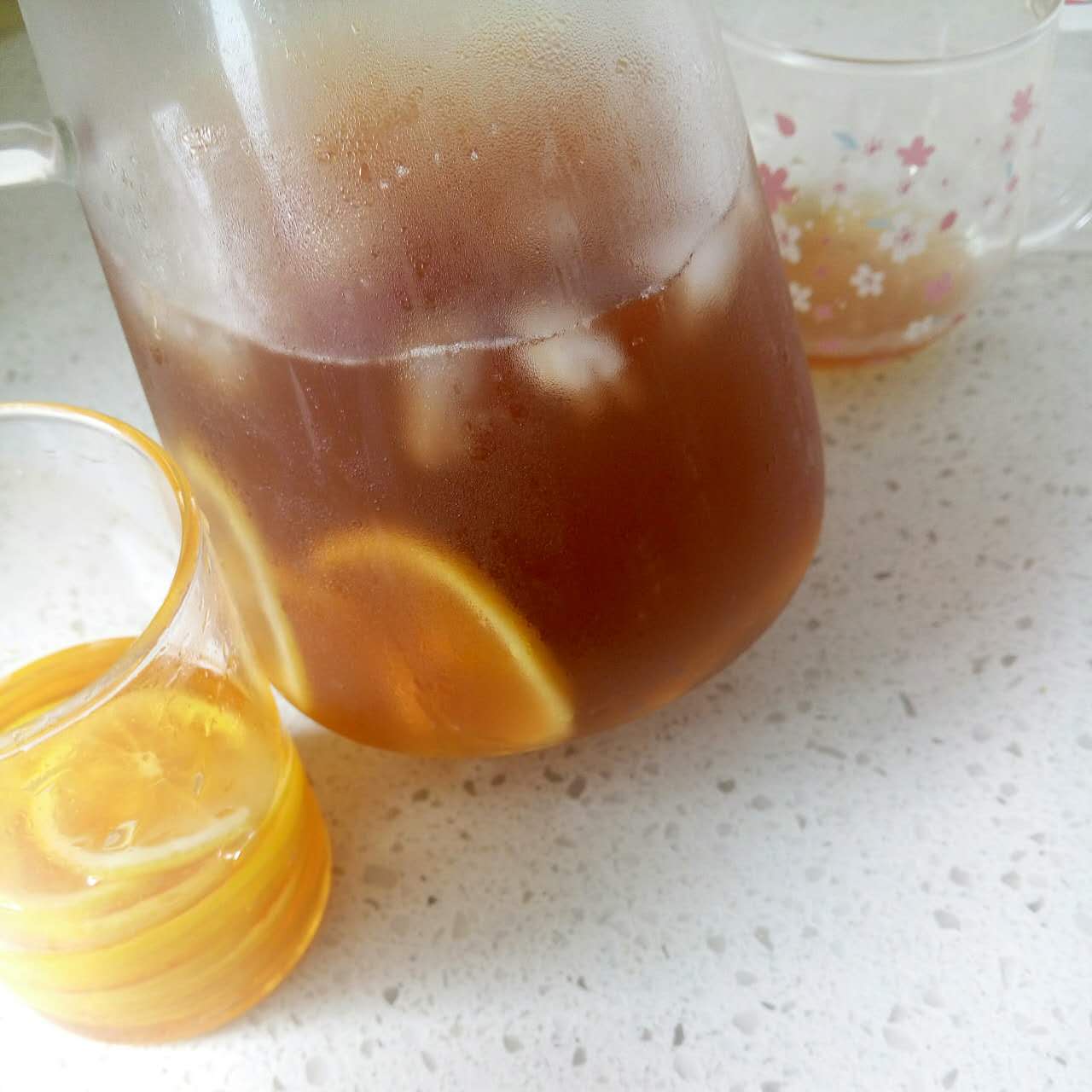 冰柠檬蜂蜜乌龙茶的做法