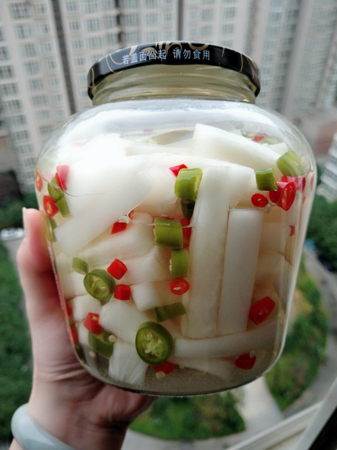 腌酸萝卜