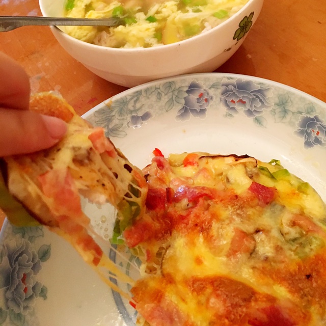 8寸纯手工什锦披萨