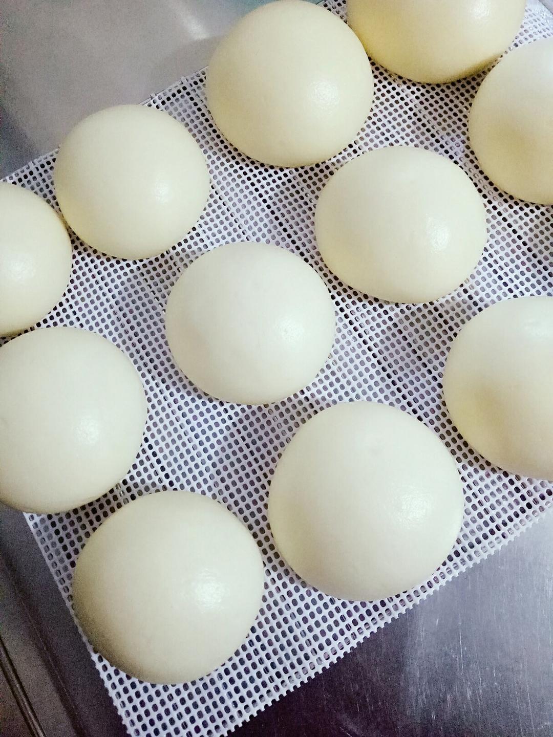 纯手工奶香馒头【无泡打粉，无添加】