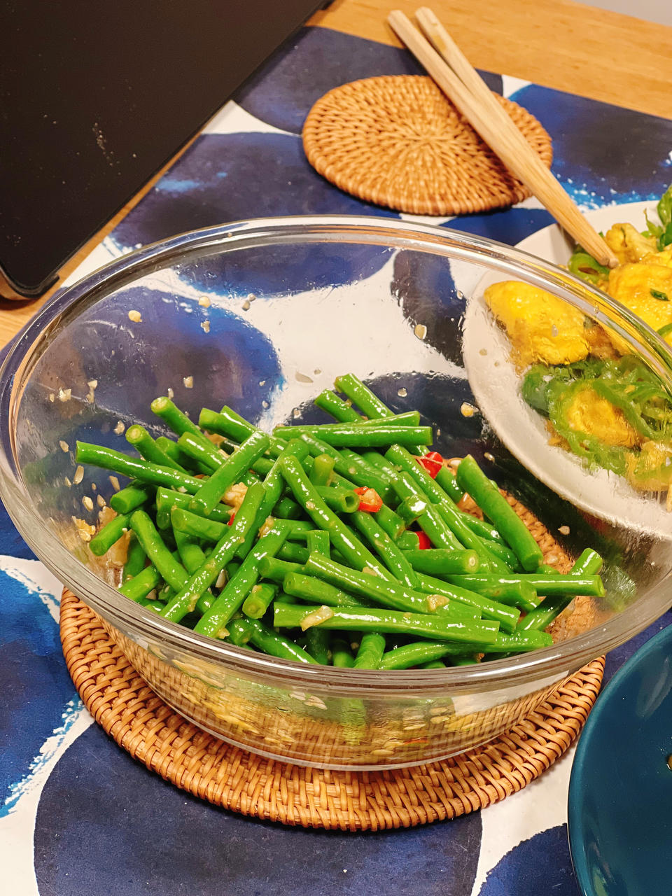 夏日爽口小拌菜～超级好吃的炝豇豆