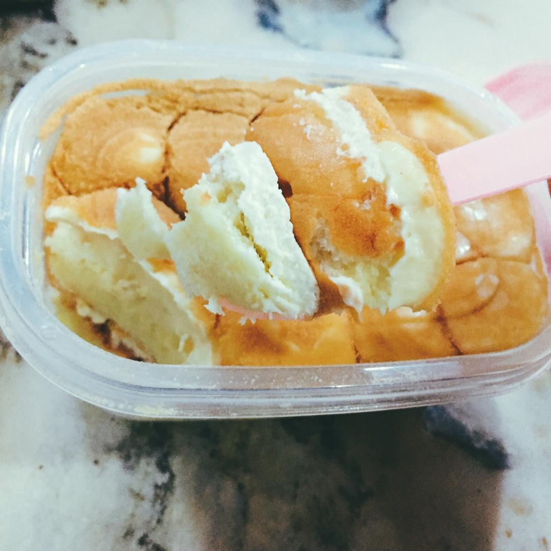 网红日式豆乳盒子蛋糕