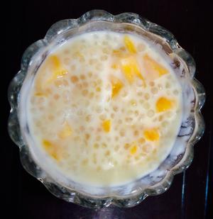 芒果酸奶西米露的做法 步骤1