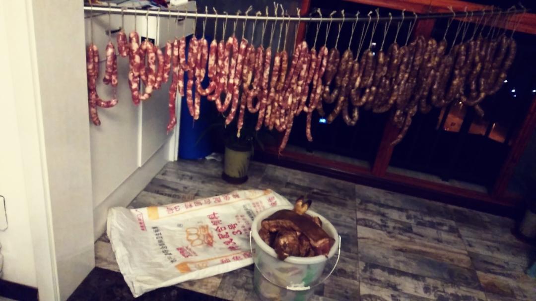 自制广味腊肠