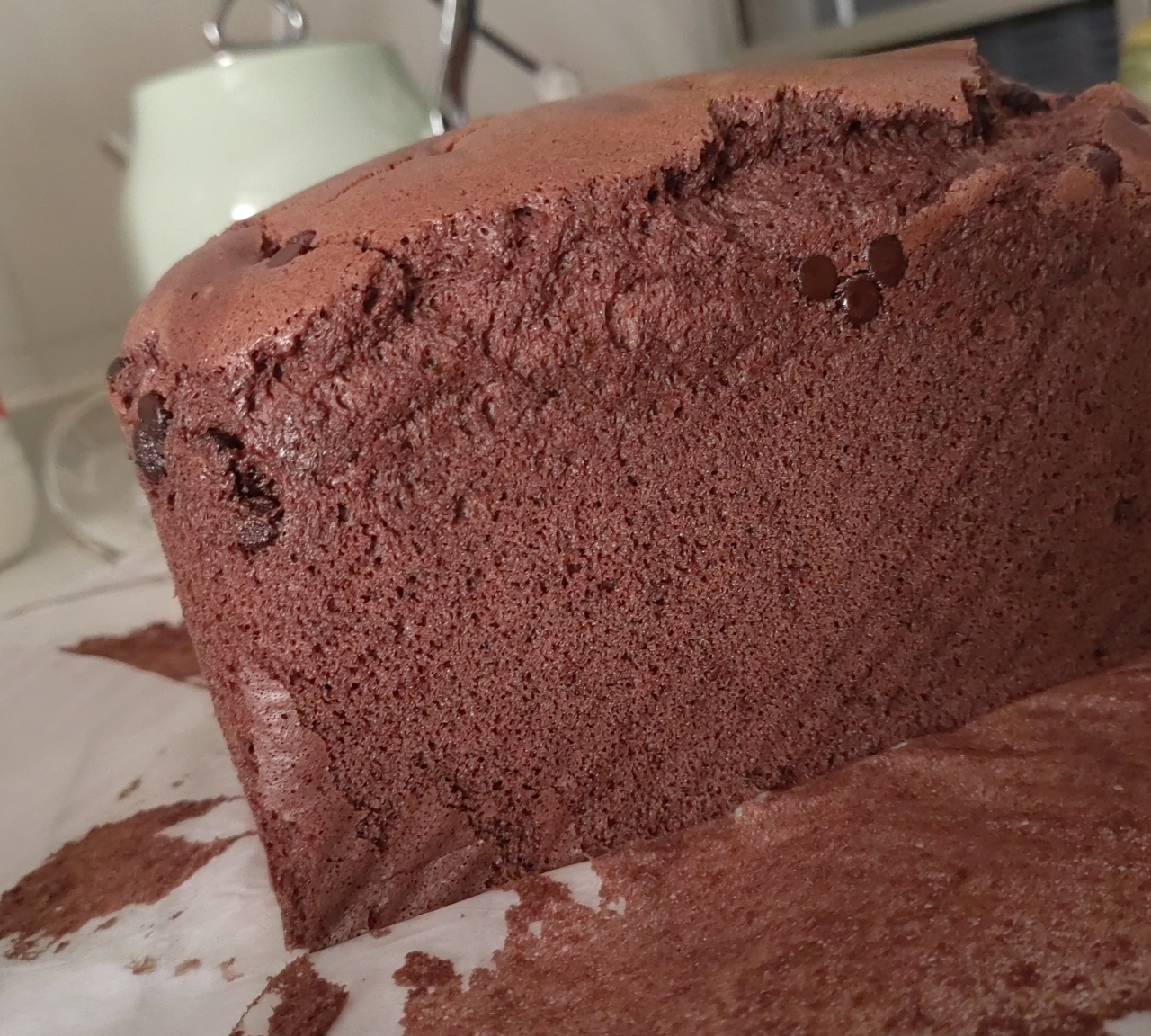 巨好吃的巧克力古早蛋糕