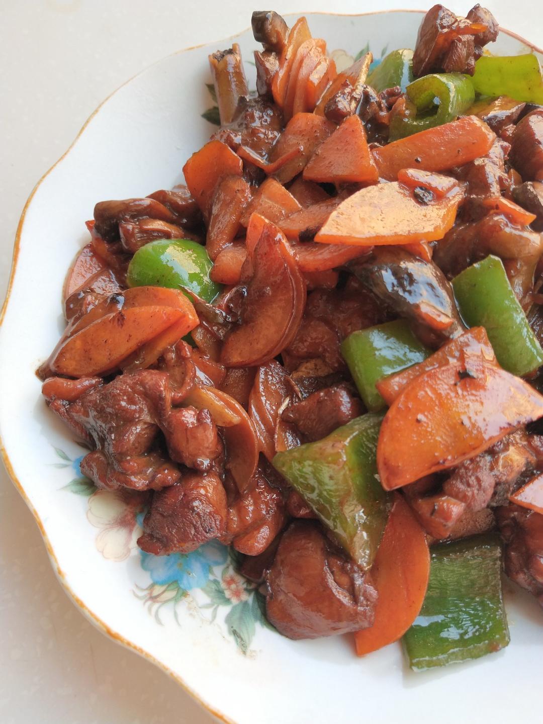 黄焖鸡米饭