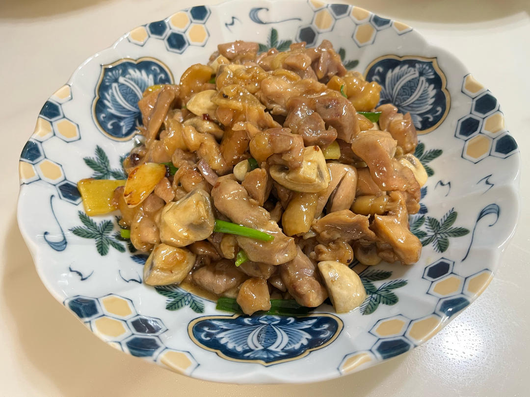 绝了～口蘑鸡腿真的好吃，简单快手