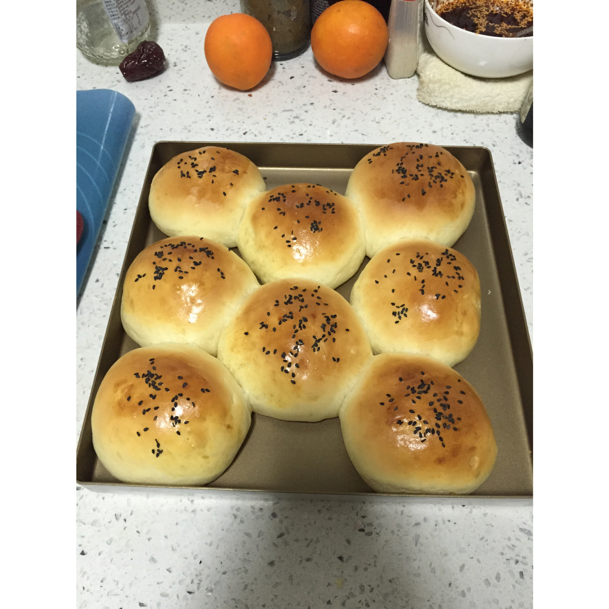 超级好吃的原味面包（面包机版）