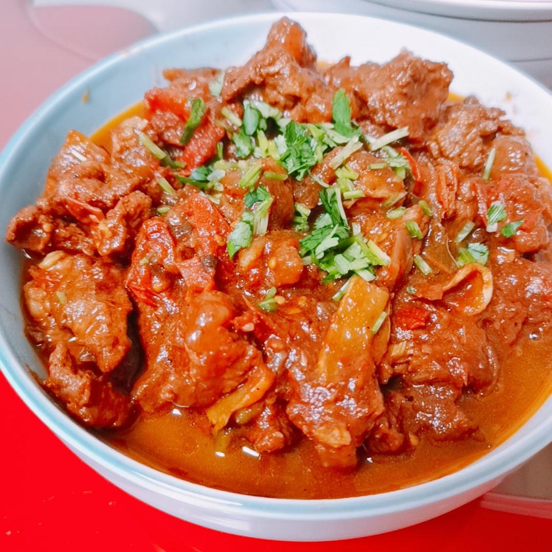 番茄炖牛腩