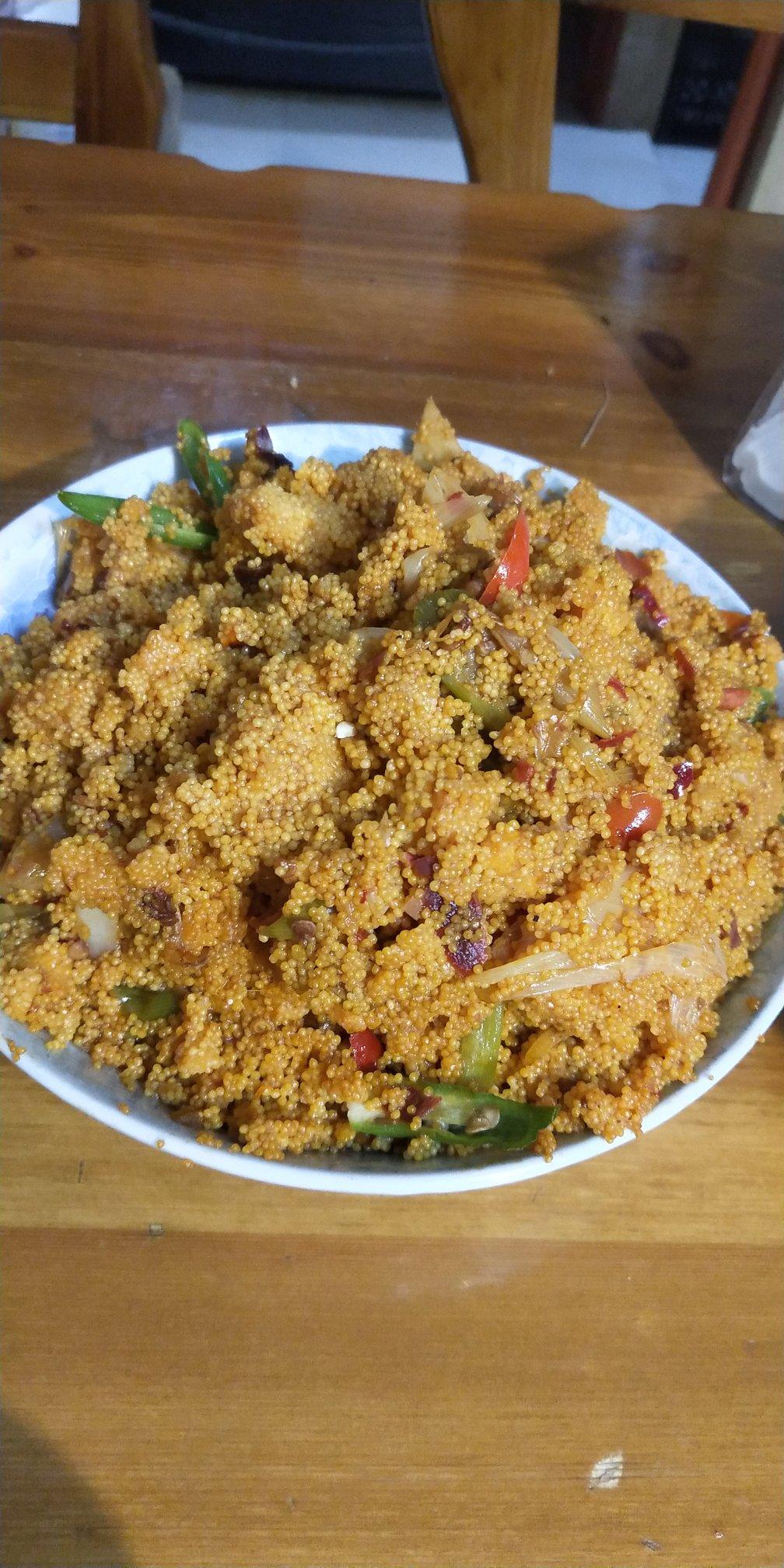 🔥🐟无敌下饭的家常烧鱼籽（干锅鱼杂）🍚🥤