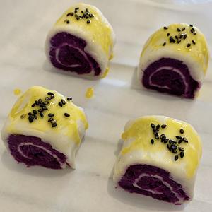 超高颜值紫薯酥🍠（手抓饼版）的做法 步骤7