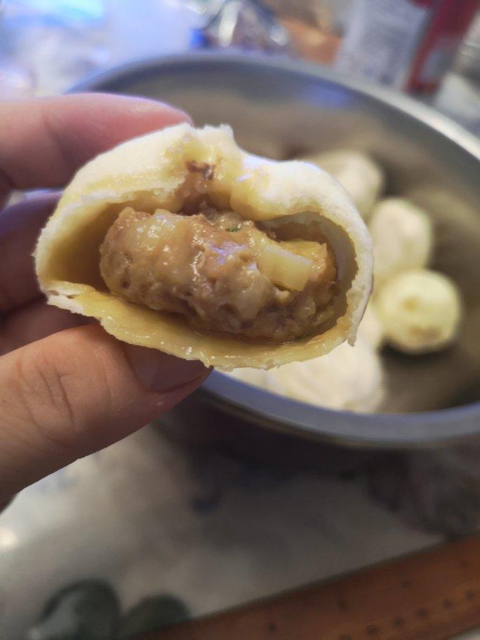 家庭手工肉馅大包子