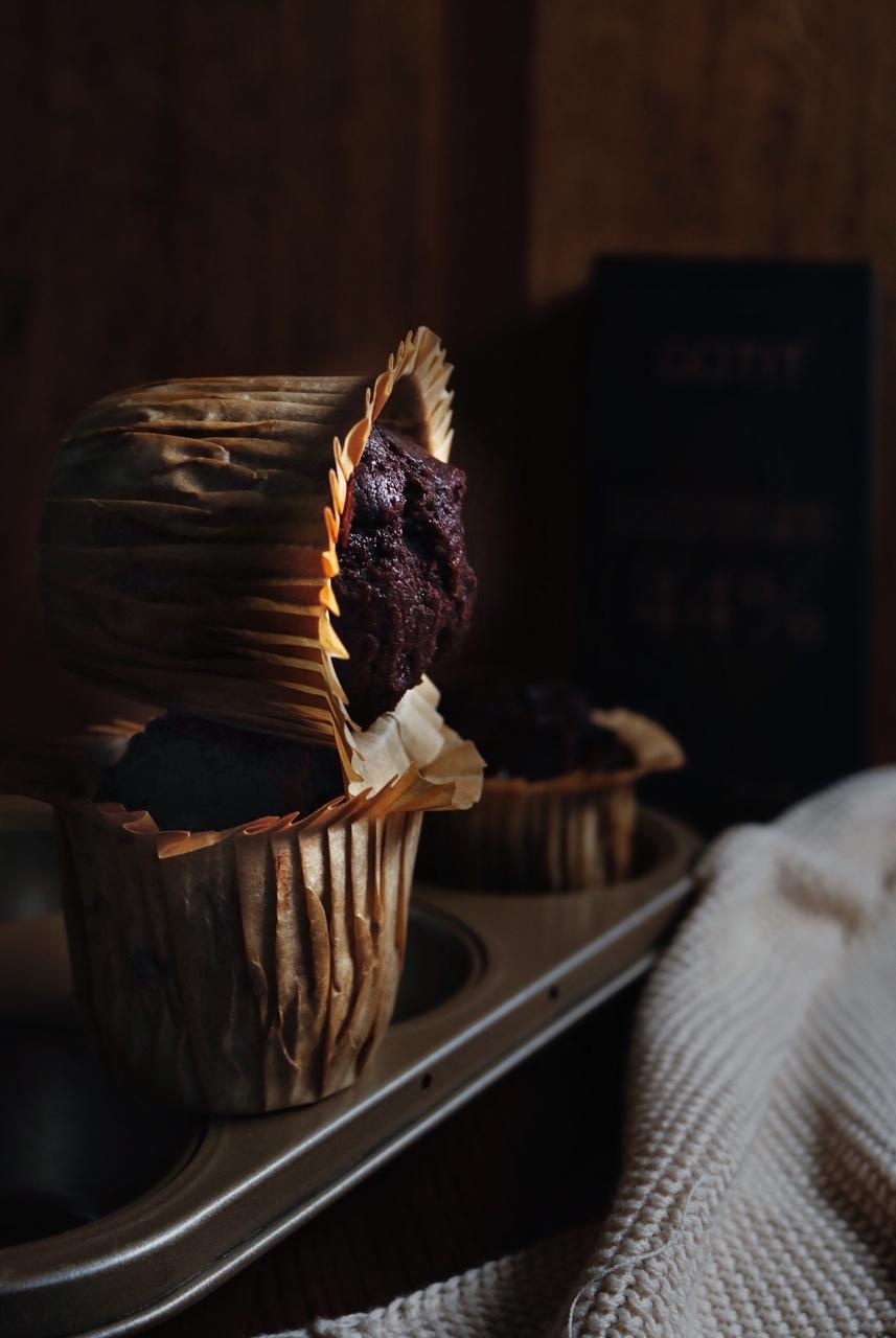 浓情巧克力摩卡马芬<Chocolate Espresso Muffins>