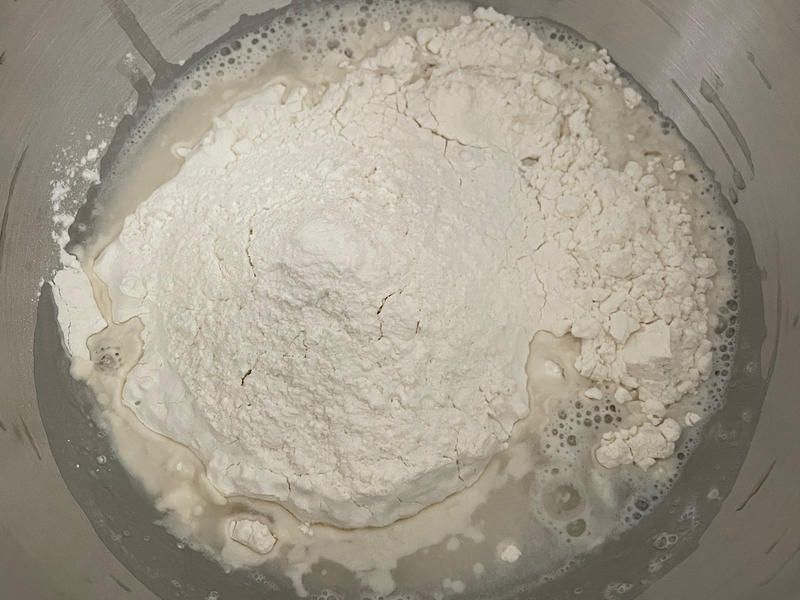 纯奶手撕吐司的做法 步骤1