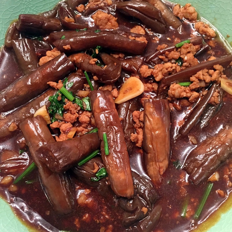 少油版肉末茄子