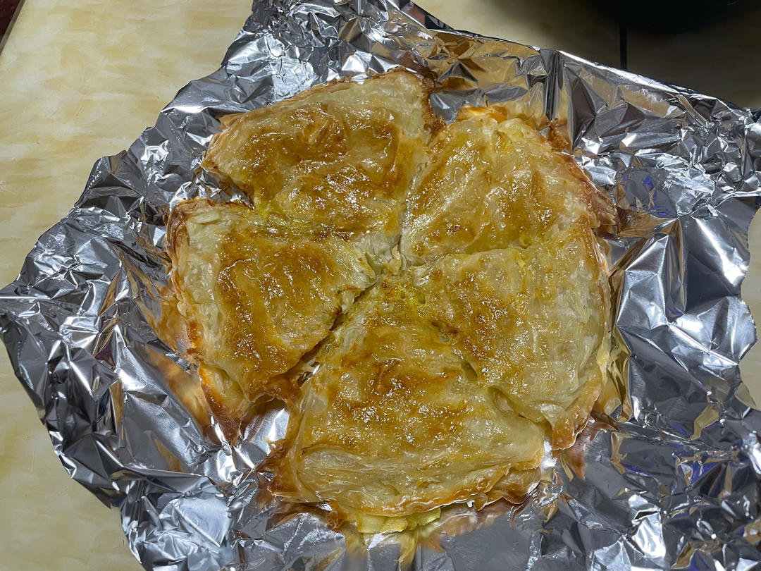 手抓饼版苹果派