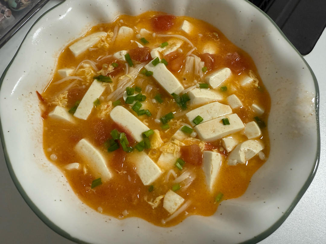 番茄豆腐汤