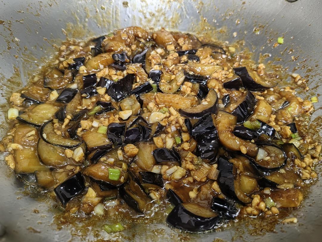 超级下饭酱香味肉末茄子