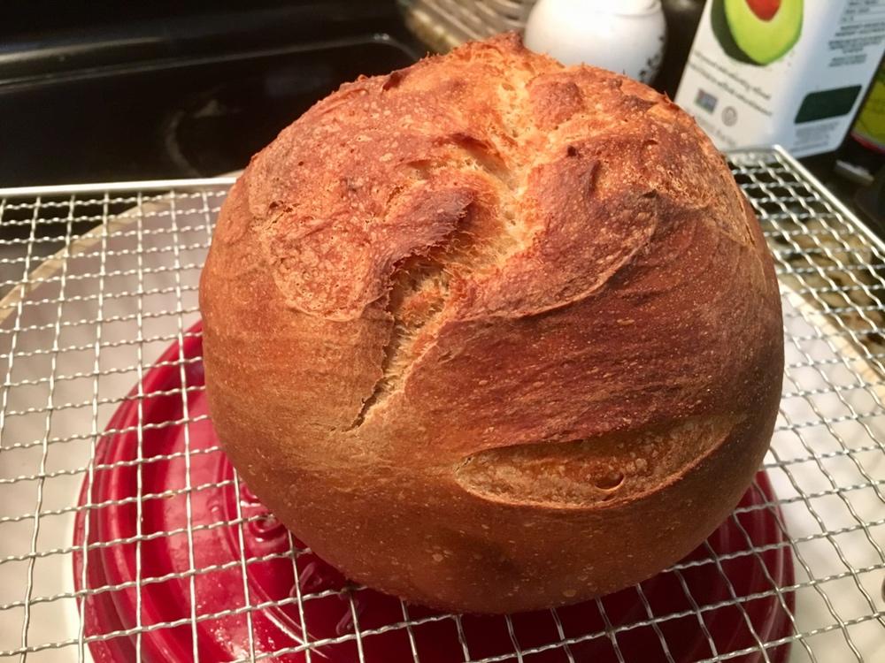 铸铁锅版红糖核桃面包