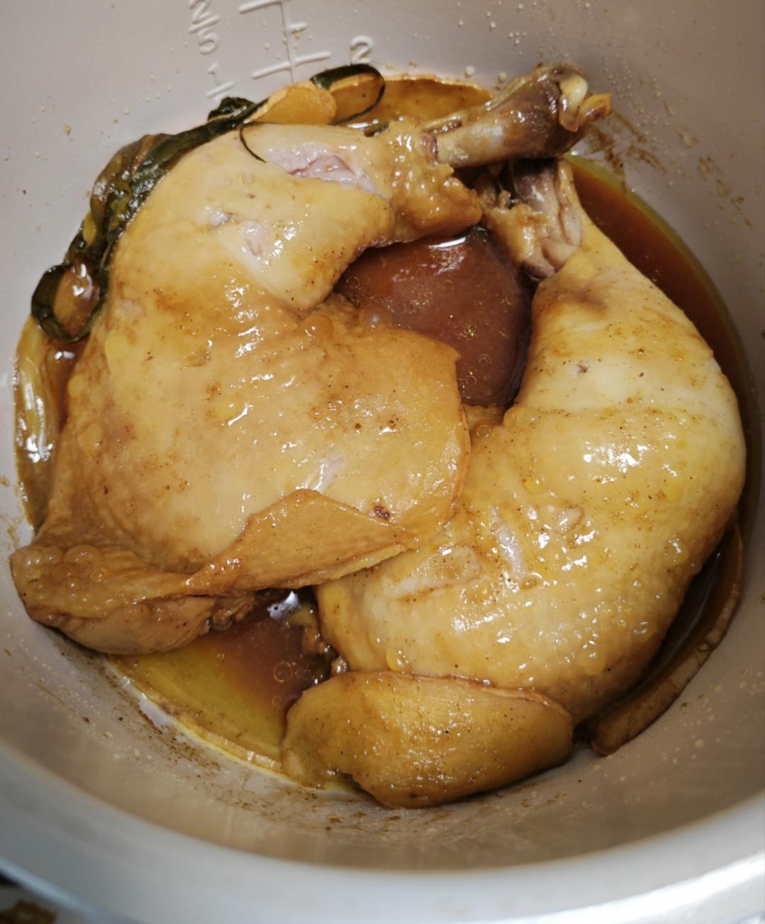 手撕盐焗鸡腿