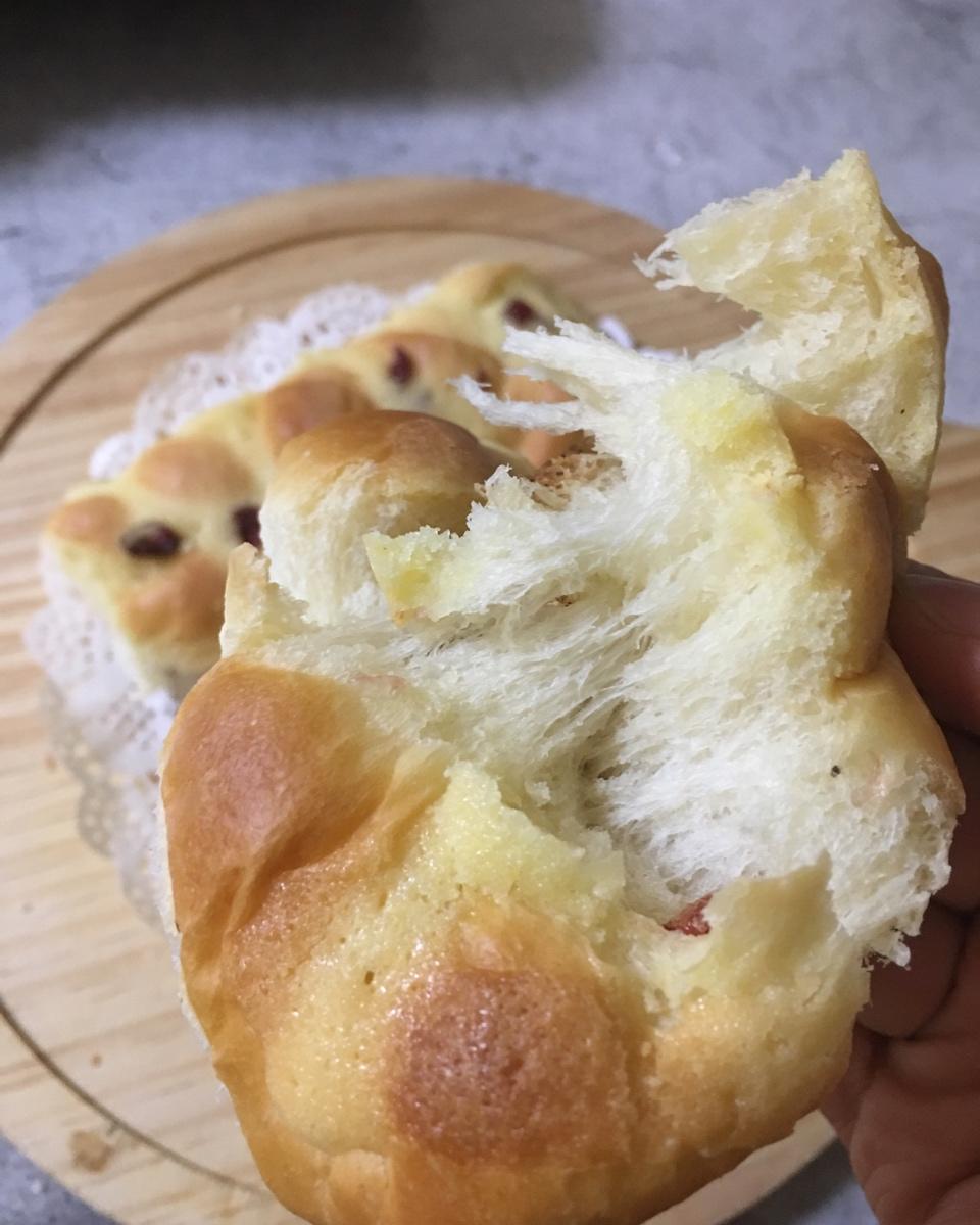 奶酥辫子面包（酸奶老面包）