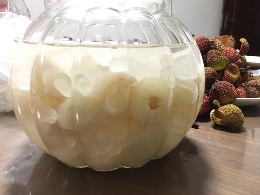 荔枝酒-自制超简单