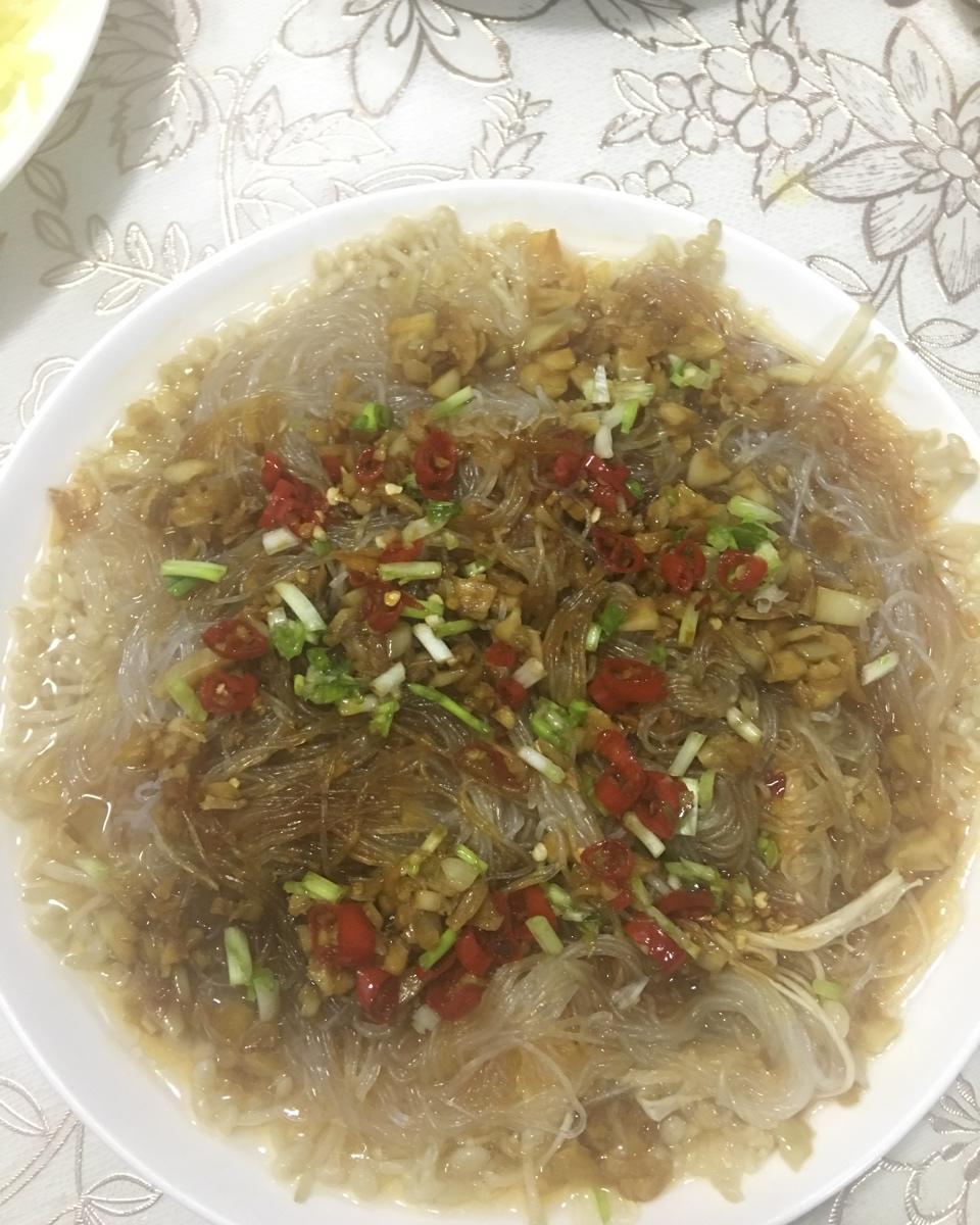 手机用户6497_k4mi做的蒜蓉蒸金针菇粉丝(小心上瘾)