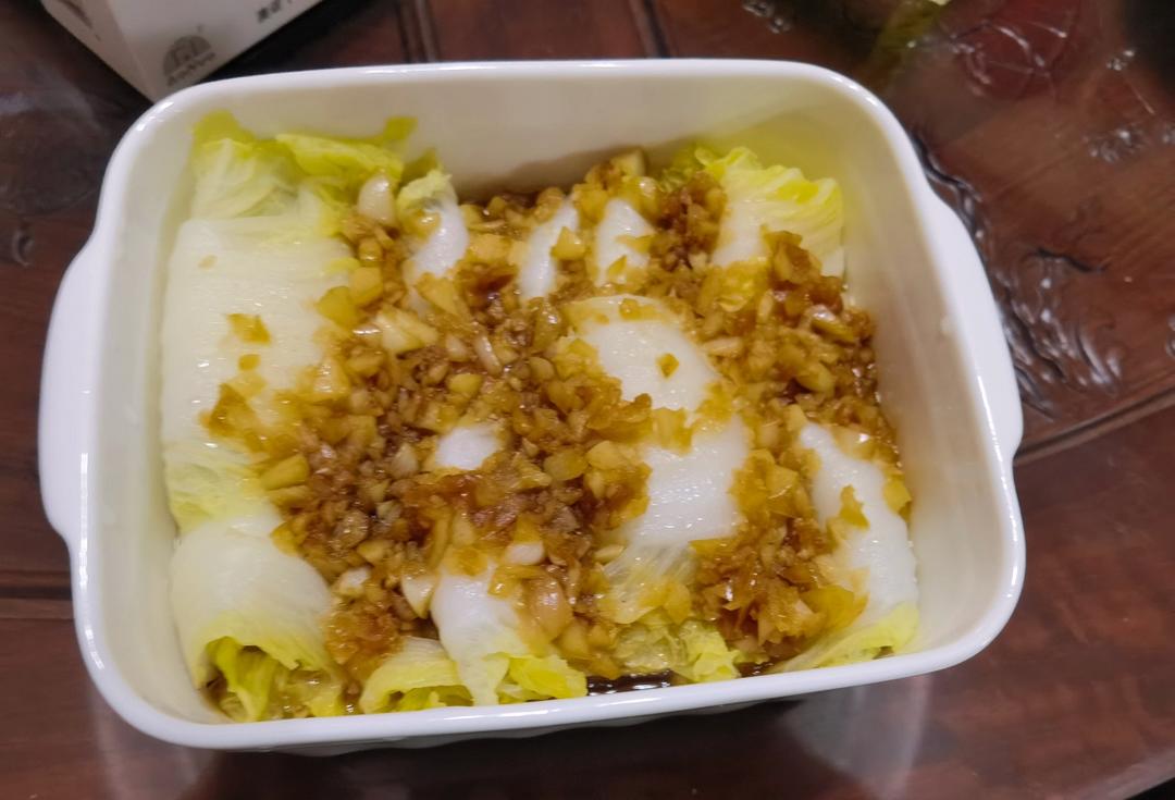 豉香梅子蒸排骨+蒸娃娃菜+肉沫榨菜蒸豆腐【4月北鼎蒸炖锅食谱】