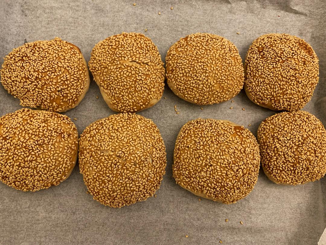 麻酱烧饼的做法