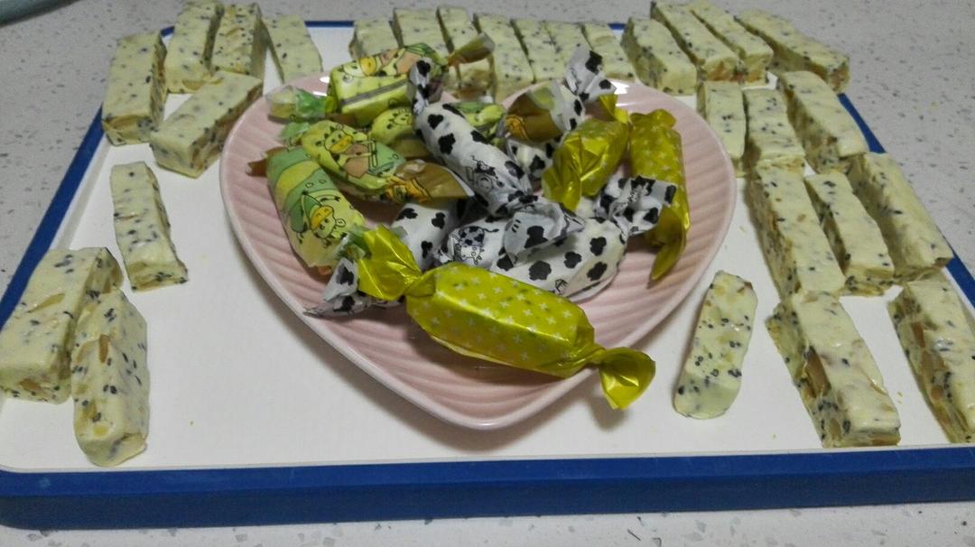 超简单【棉花糖版牛轧糖】