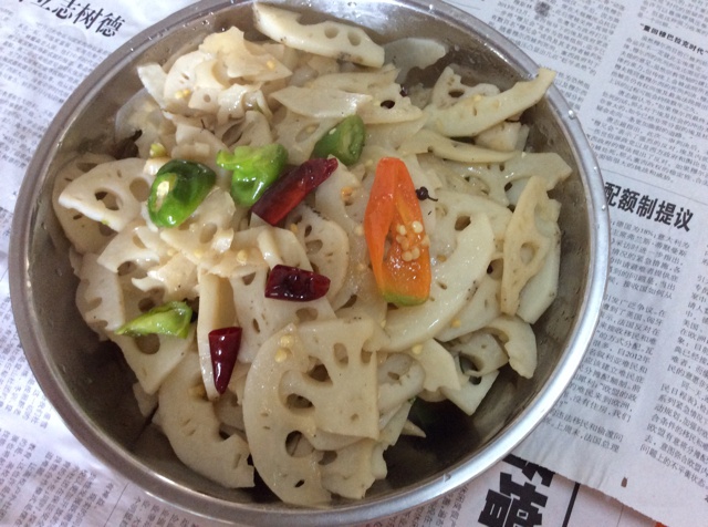 开胃下饭的醋溜藕片