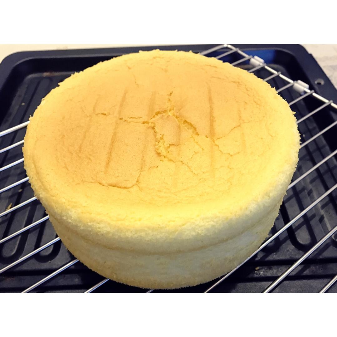 6寸原味戚风蛋糕
