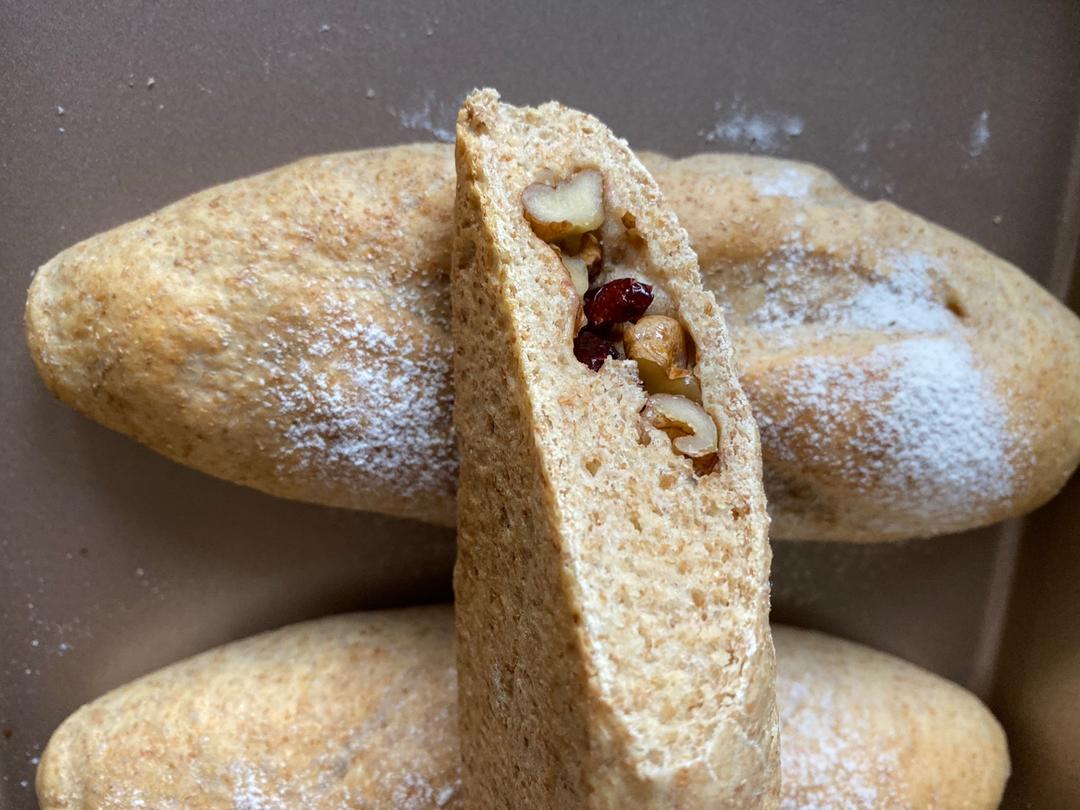 超软100分百全麦面包（无油低糖）