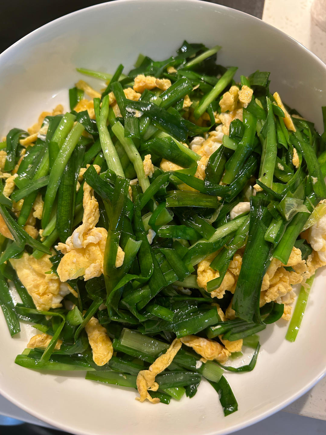 韭菜炒鸡蛋——三分钟快手下饭菜 掌握火候的秘诀