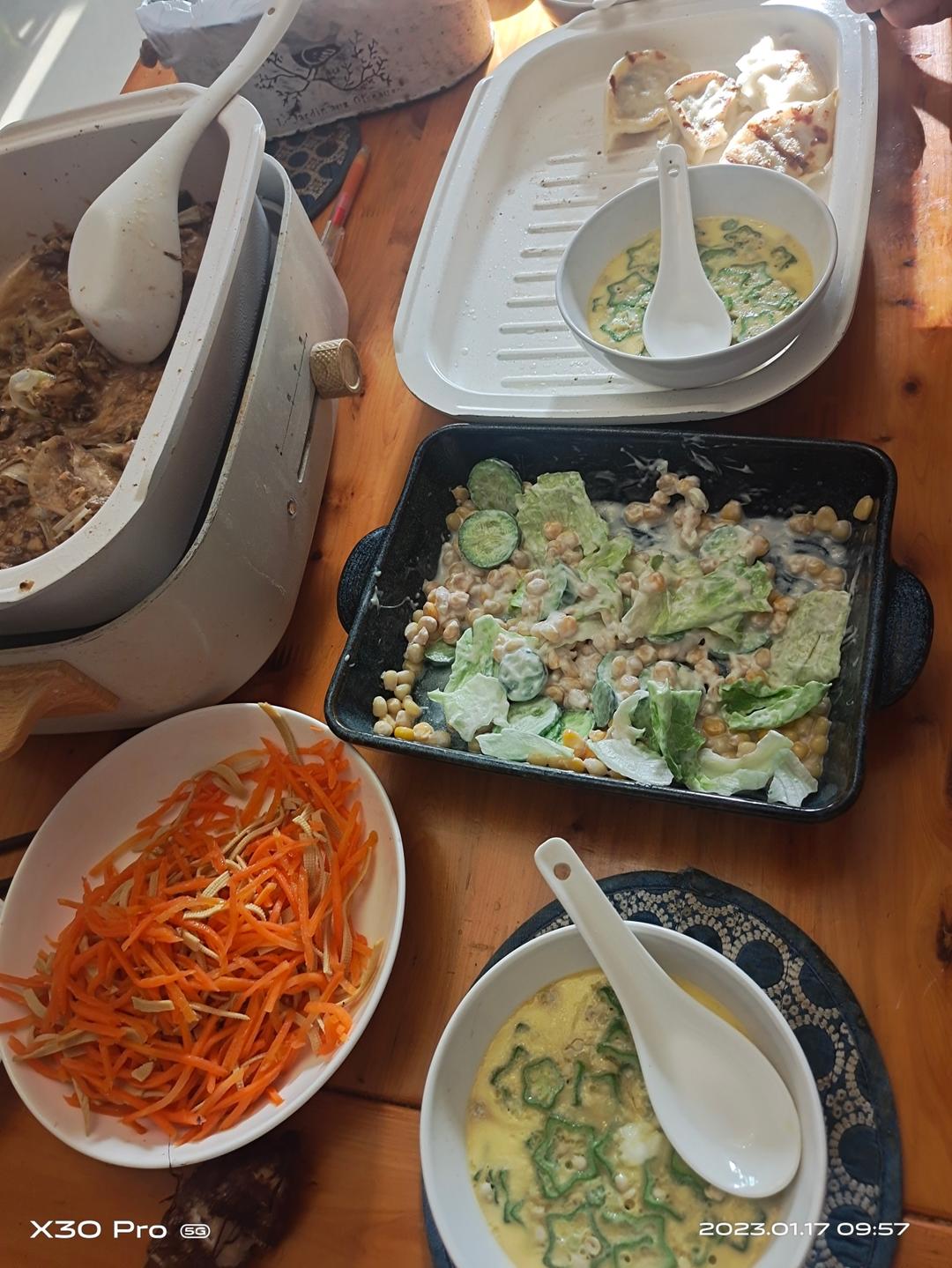 胡萝卜拌豆腐皮